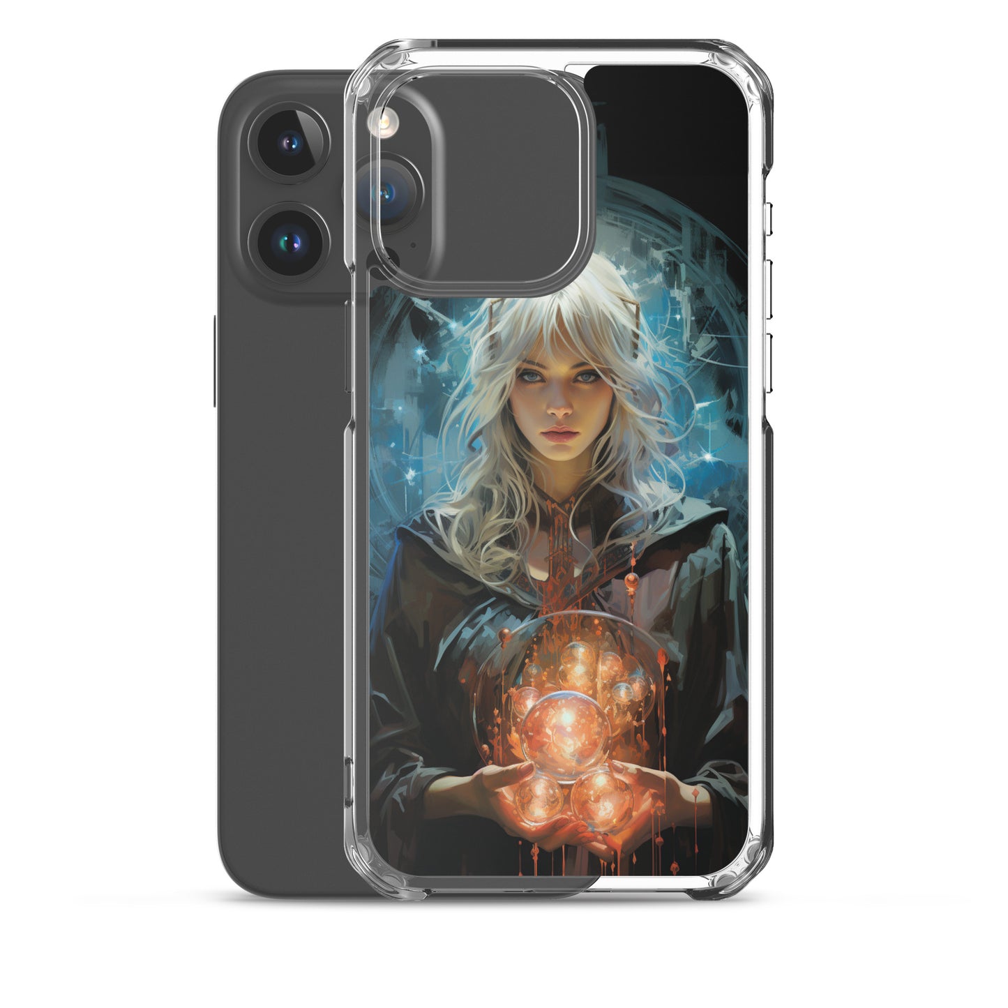 Dungeons and Dragons Female Elf Sorcerer iPhone Case