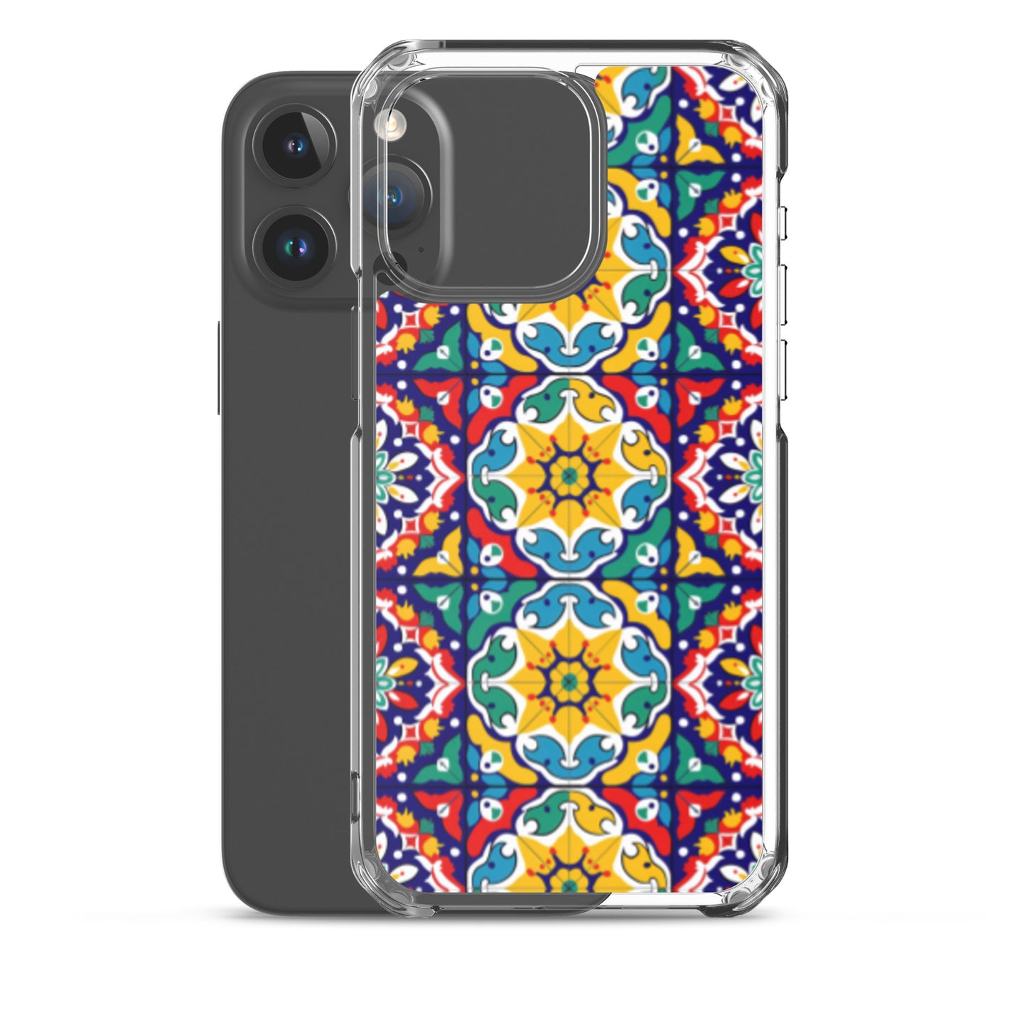 iPhone Case Talavera Tiles Red and Yellow