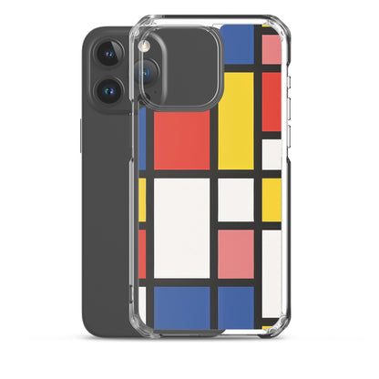 iPhone Case Colorful De Stijl