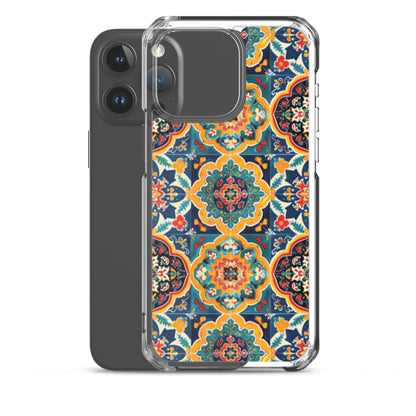 iPhone Case Colorful Armenian Ceramic Tiles