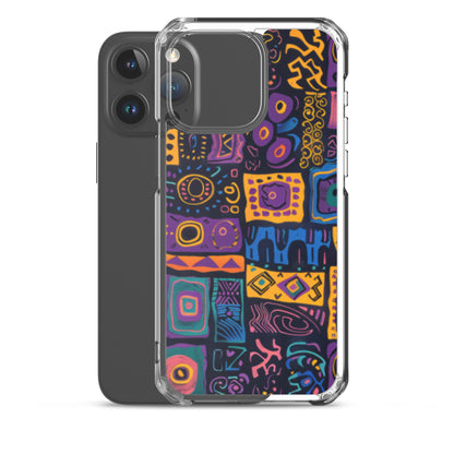 iPhone Case Colorful Yemanja Pattern