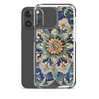 iPhone Case Malaysian Ceramic Tile Pattern