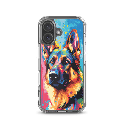 iPhone Case Painted German Shepherd