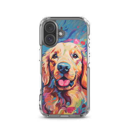 iPhone Case Painted Golden Retriever