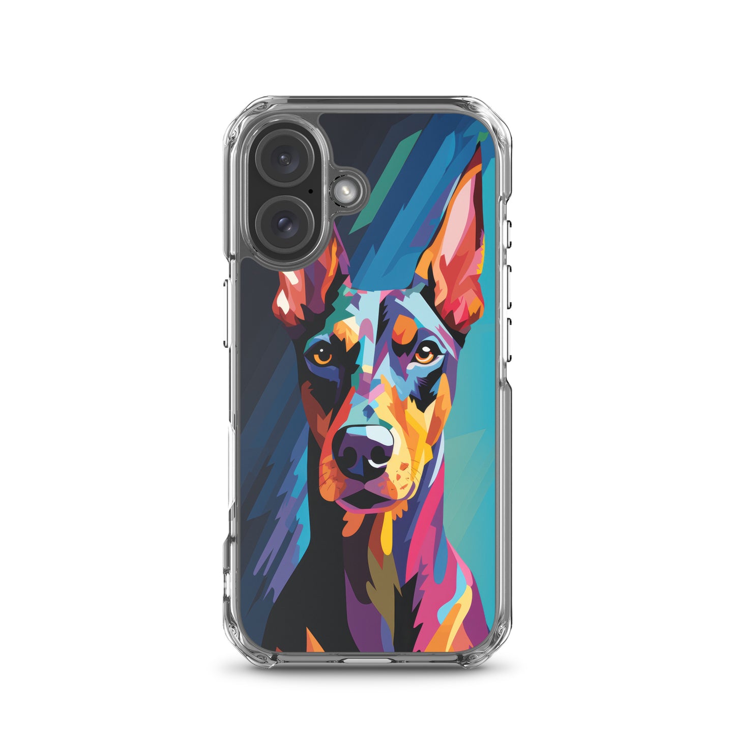 iPhone Case Painted Doberman Pinscher