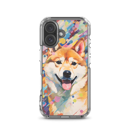 iPhone Case Painted Shiba Inu