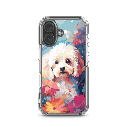 iPhone Case Painted Bichon Frise