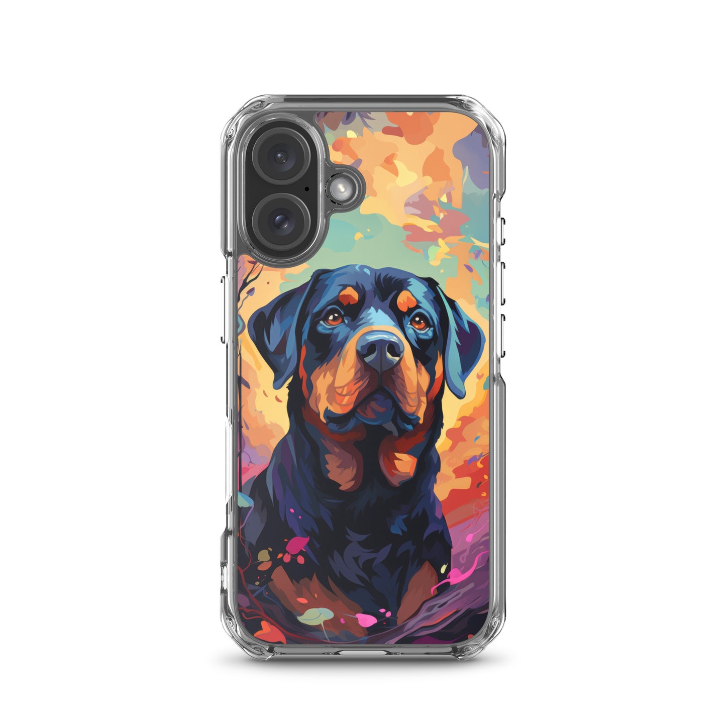 iPhone Case Painted Rottweiler