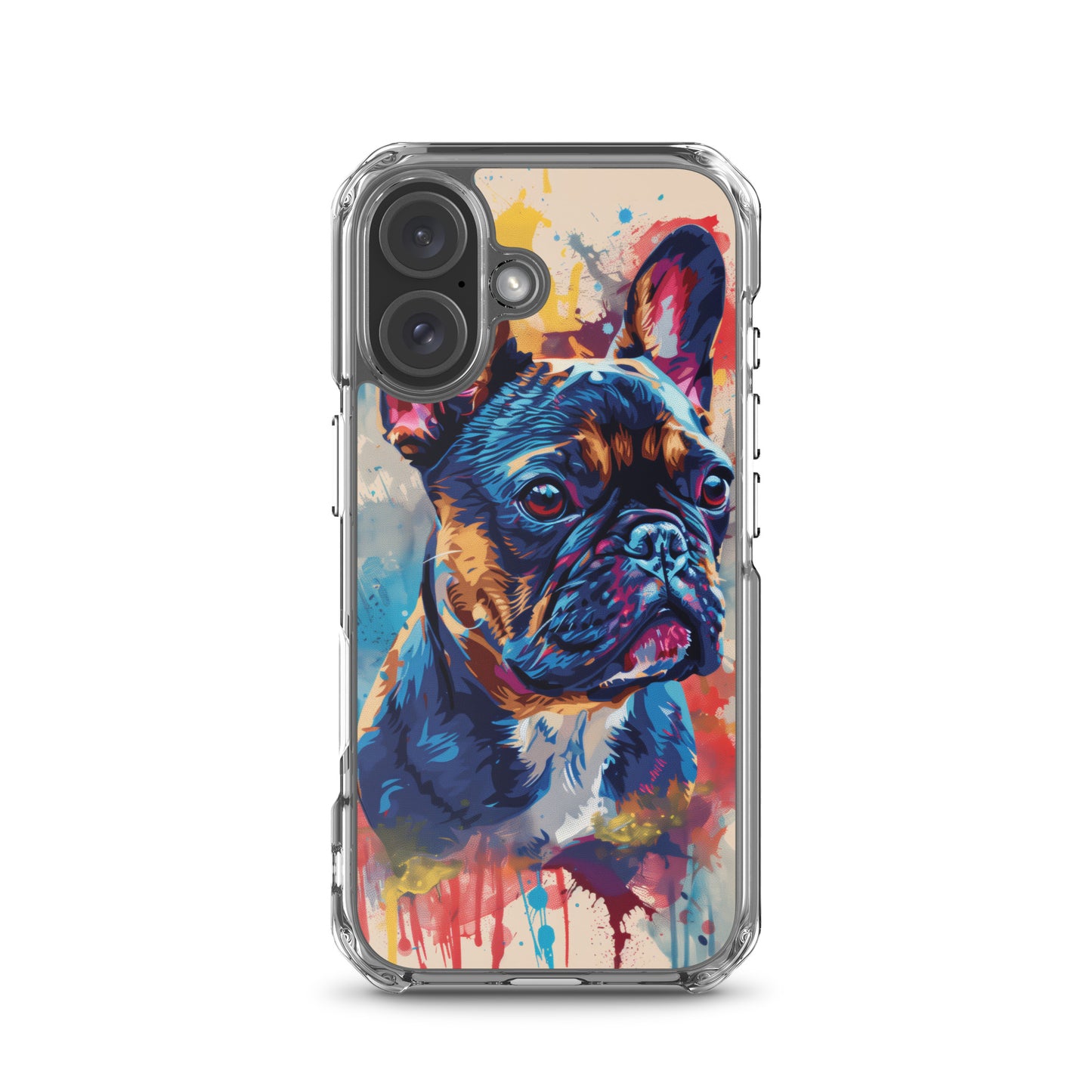 Painted French Bulldog iPhone Case