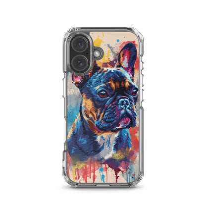 Painted French Bulldog iPhone Case