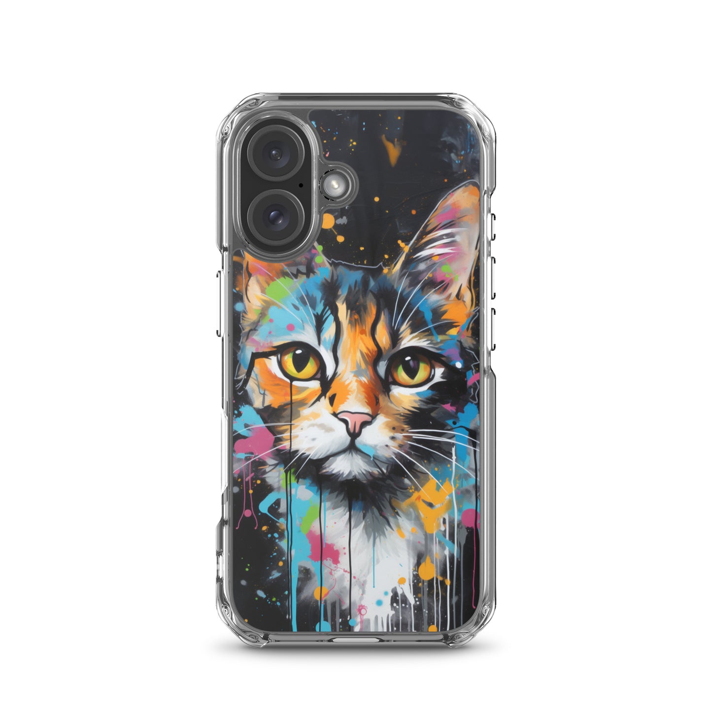Graffiti Calico Cat iPhone Case