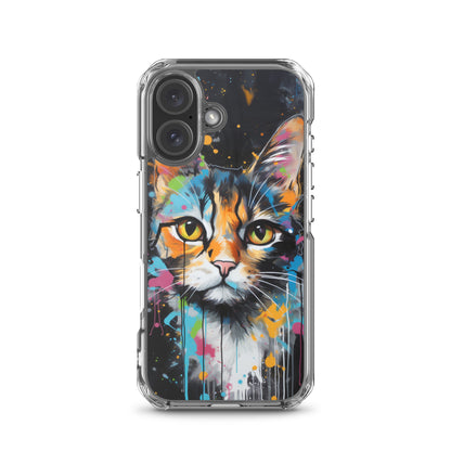 Graffiti Calico Cat iPhone Case