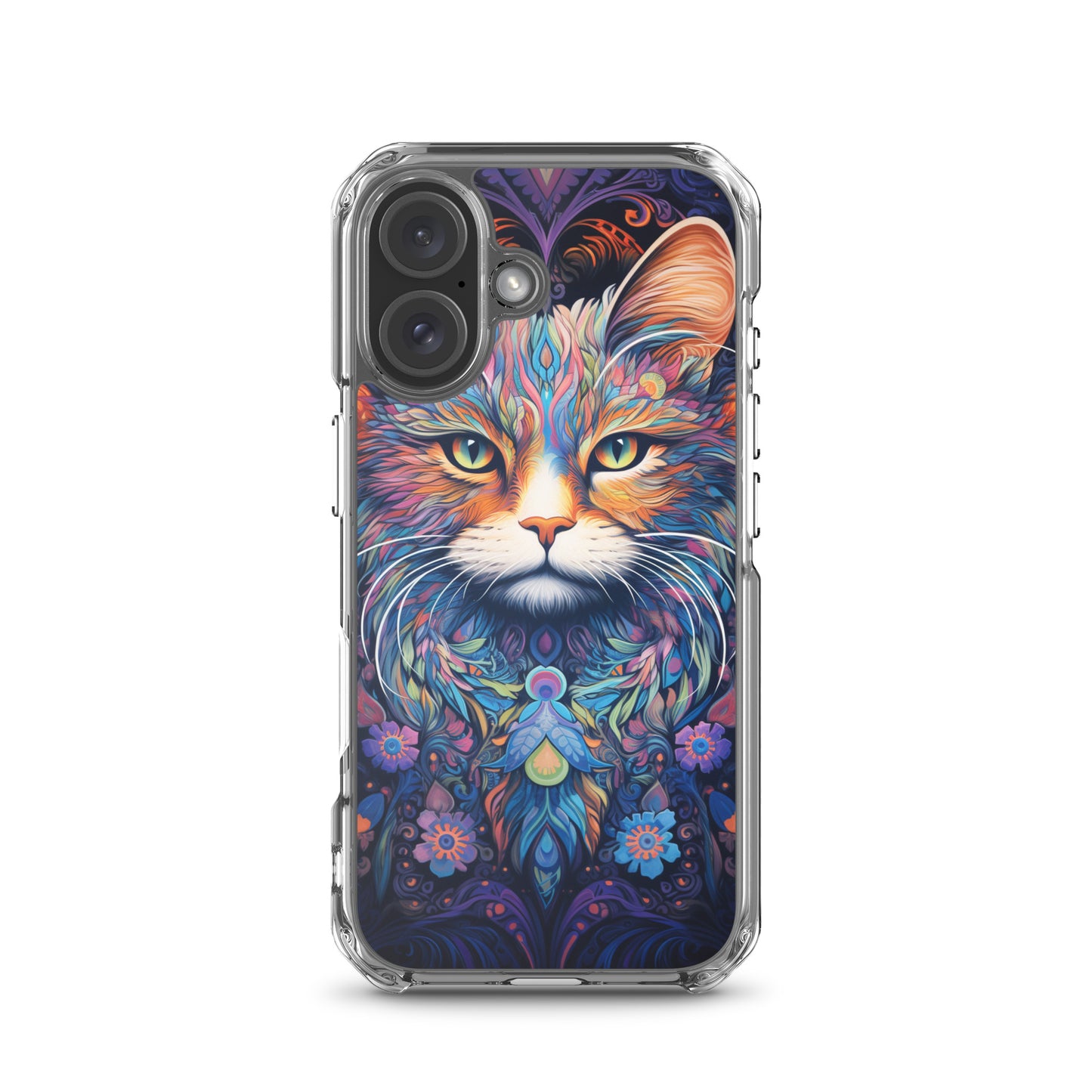 Psychedelic Cat #2 iPhone Case