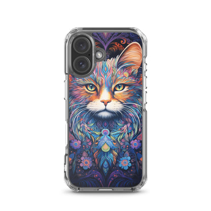 Psychedelic Cat #2 iPhone Case