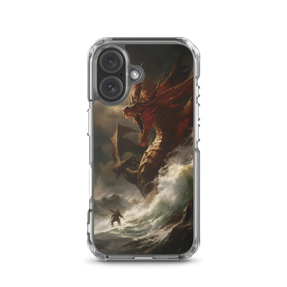 Dragon Battle iPhone Case
