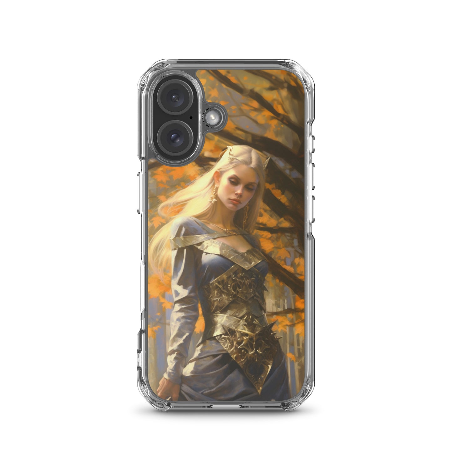 Dungeons and Dragons Female Elf iPhone Case