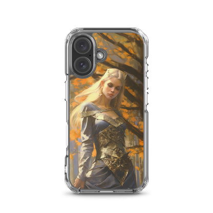 Dungeons and Dragons Female Elf iPhone Case