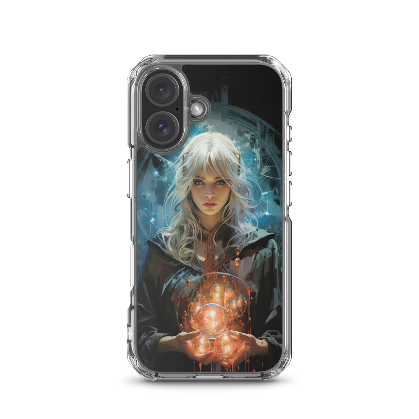 Dungeons and Dragons Female Elf Sorcerer iPhone Case