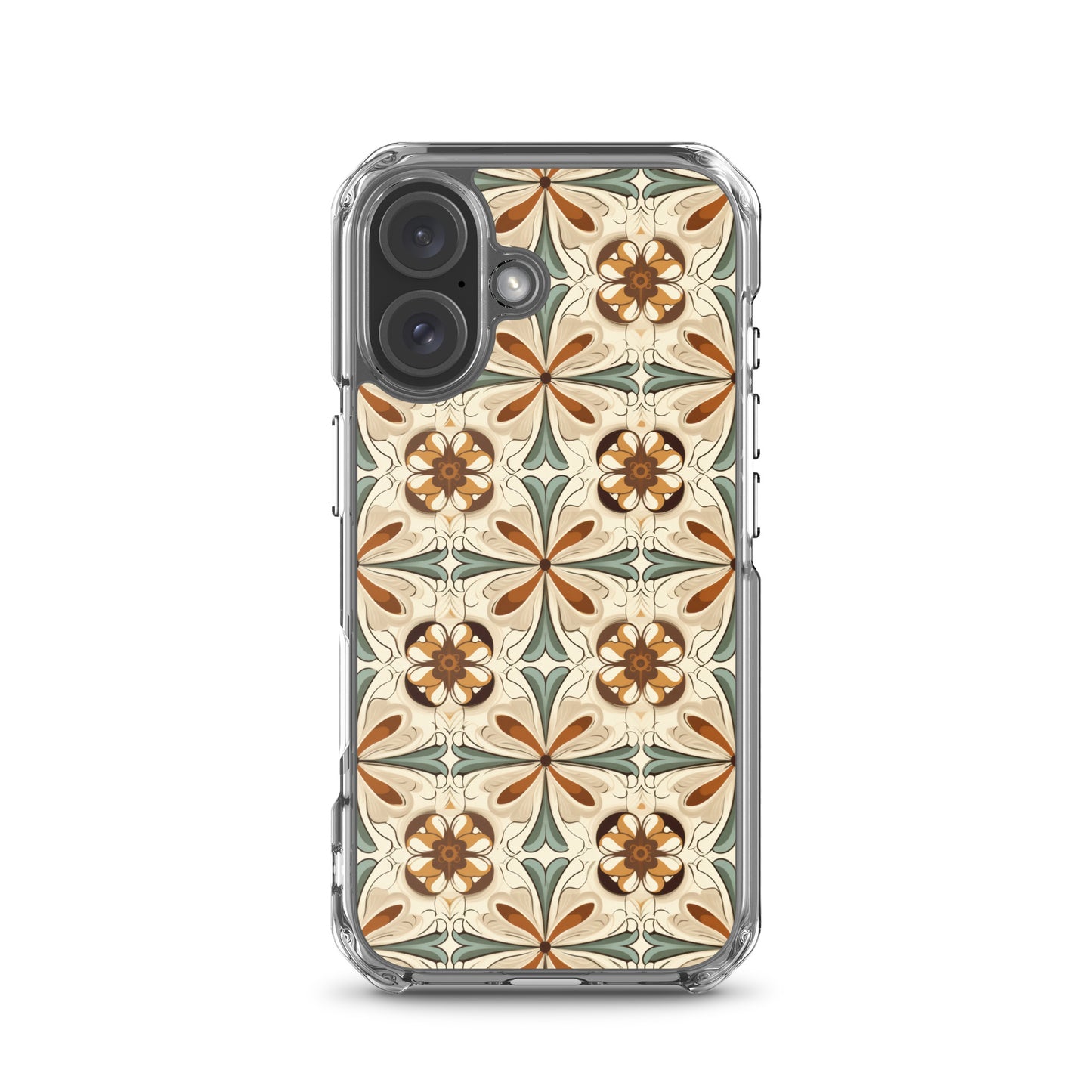 iPhone Case Ornate Leaves Tile