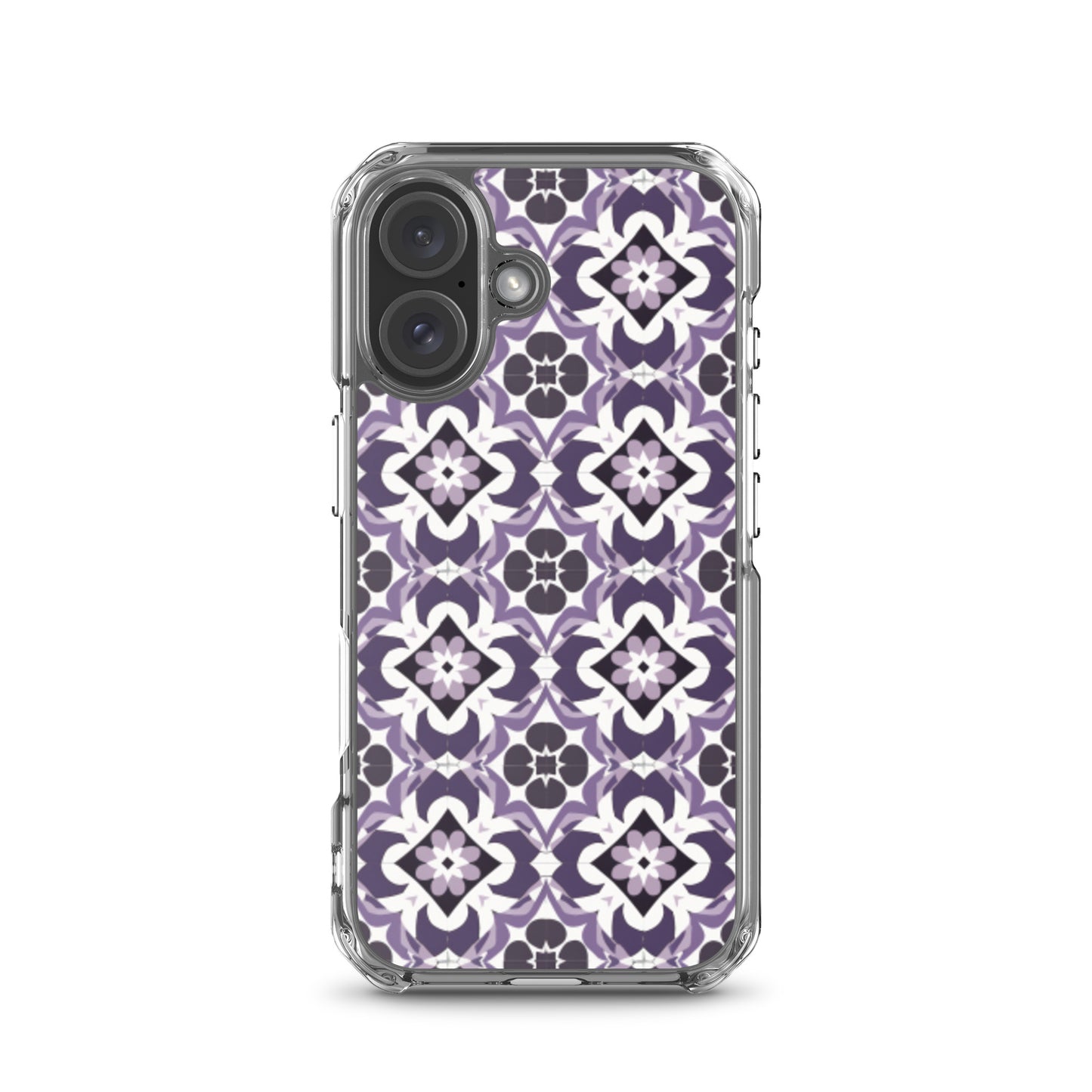 iPhone Case Purple Moroccan Style Tile