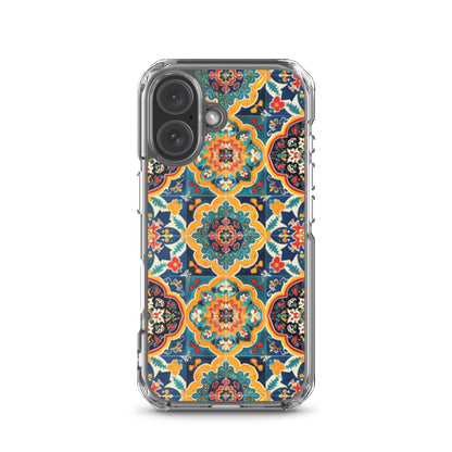 iPhone Case Colorful Armenian Ceramic Tiles