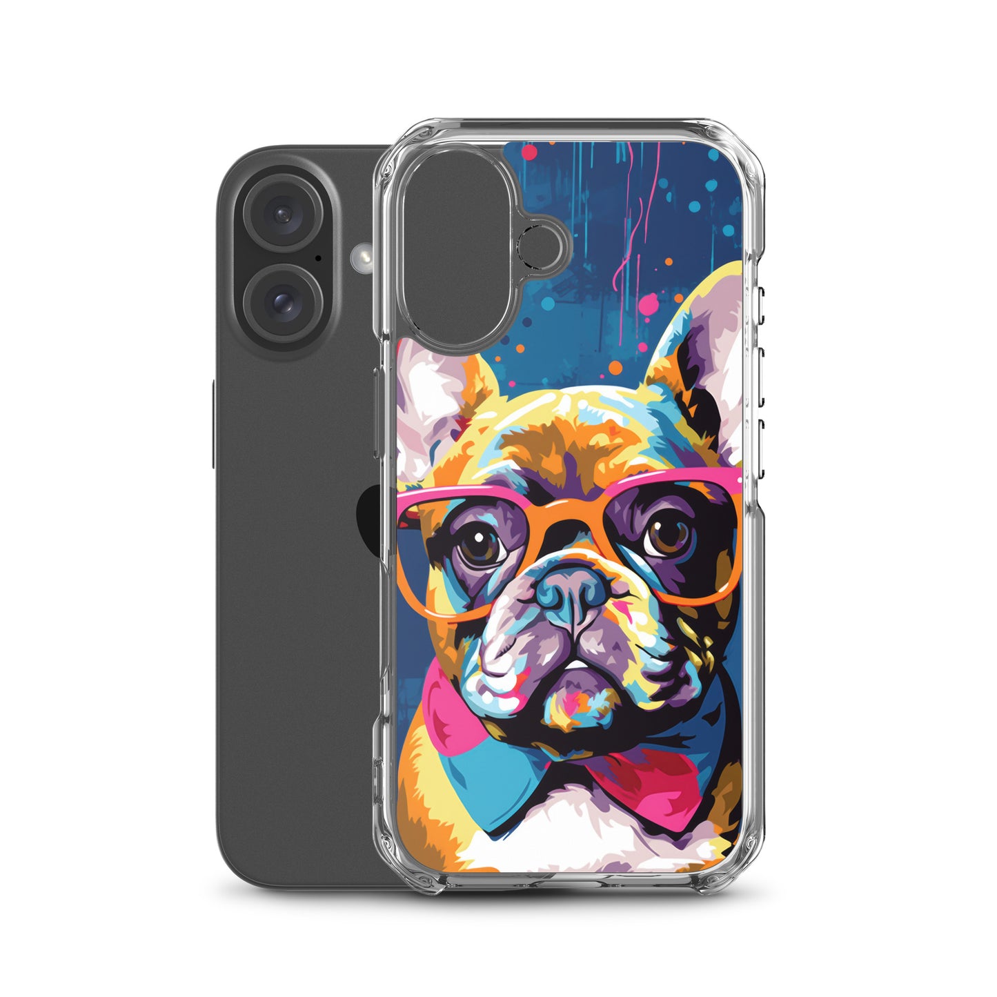 iPhone Case Painted Stylish French Bulldog