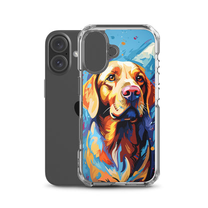 iPhone Case Painted Labrador Retriever