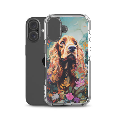 iPhone Case Painted Cocker Spaniel