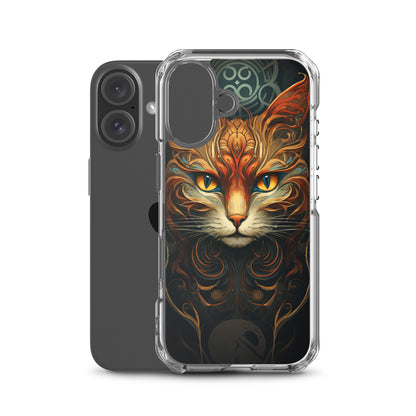 Art Nouveau Cat #2 iPhone Case