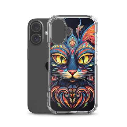 Mystical Kitty Cat iPhone Case