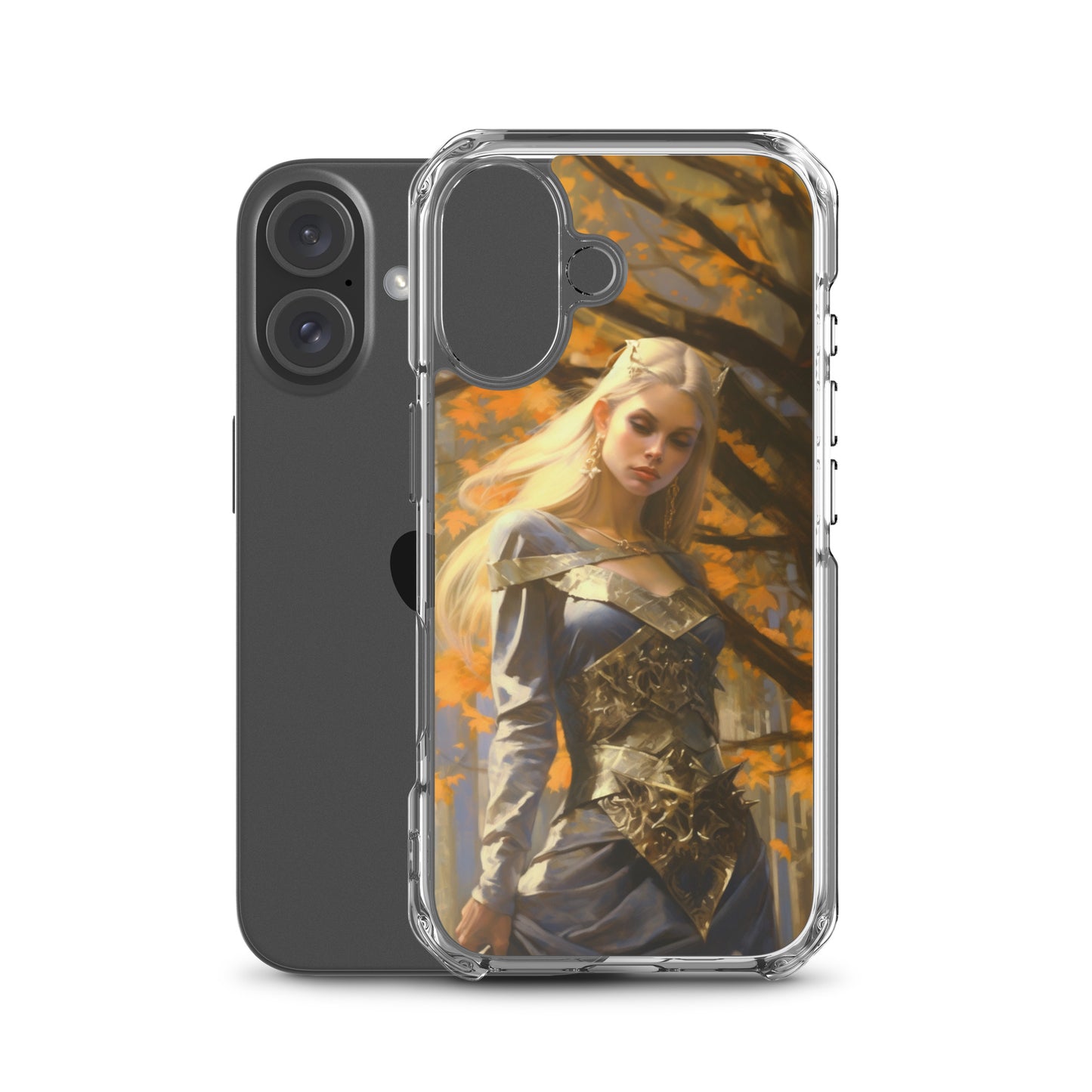 Dungeons and Dragons Female Elf iPhone Case