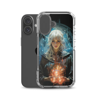 Dungeons and Dragons Female Elf Sorcerer iPhone Case