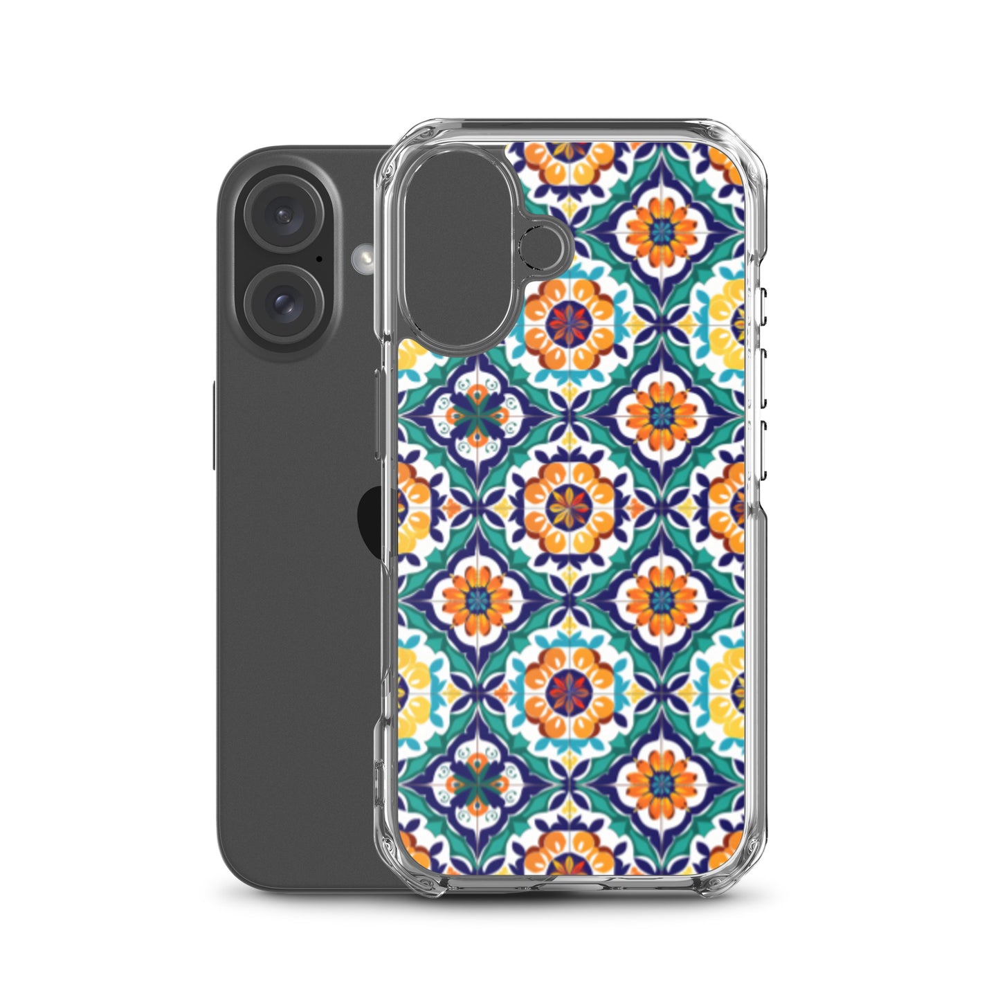 iPhone Case Talavera Tiles Green and Blue