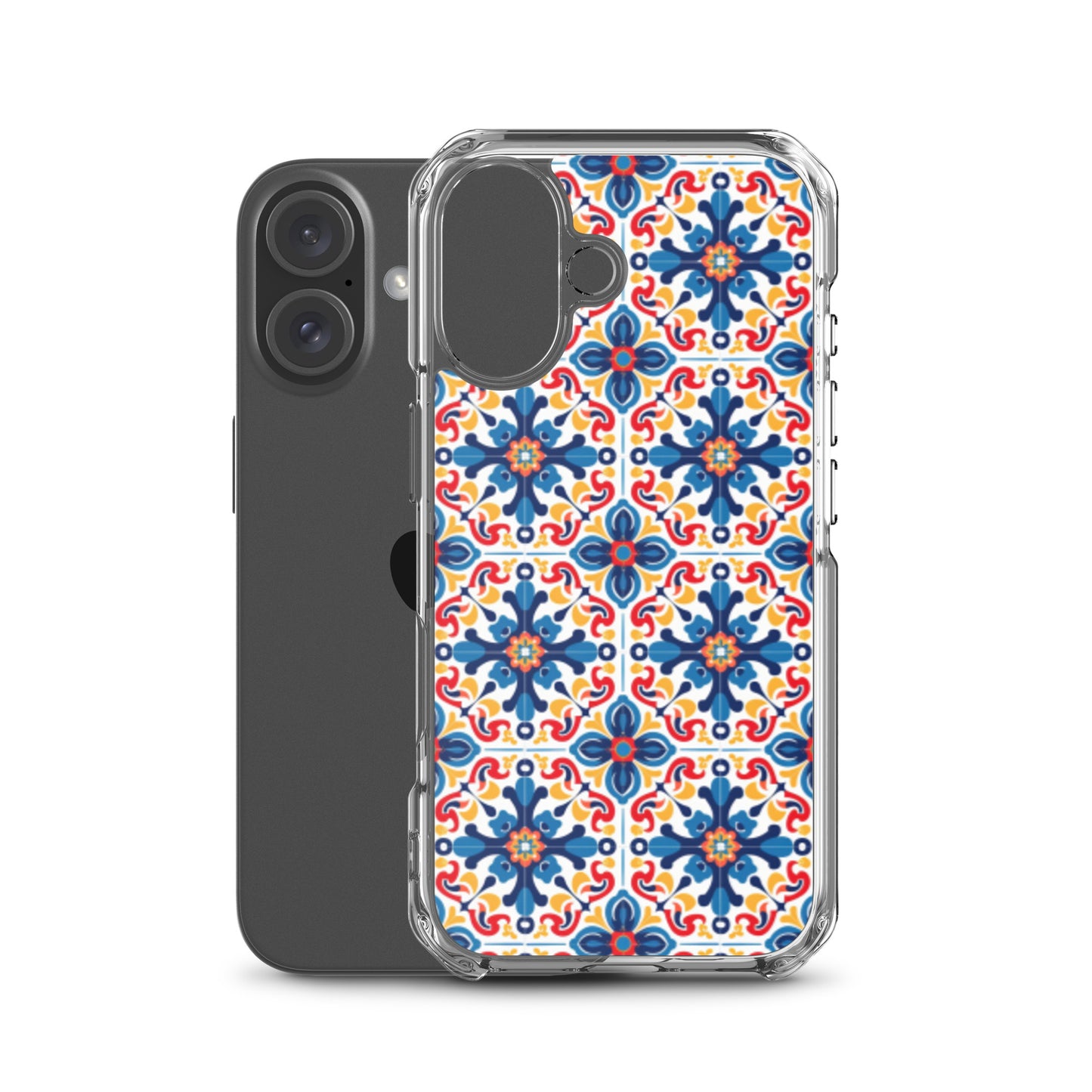iPhone Case Talavera Tiles Blue and Red