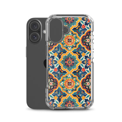 iPhone Case Colorful Armenian Ceramic Tiles