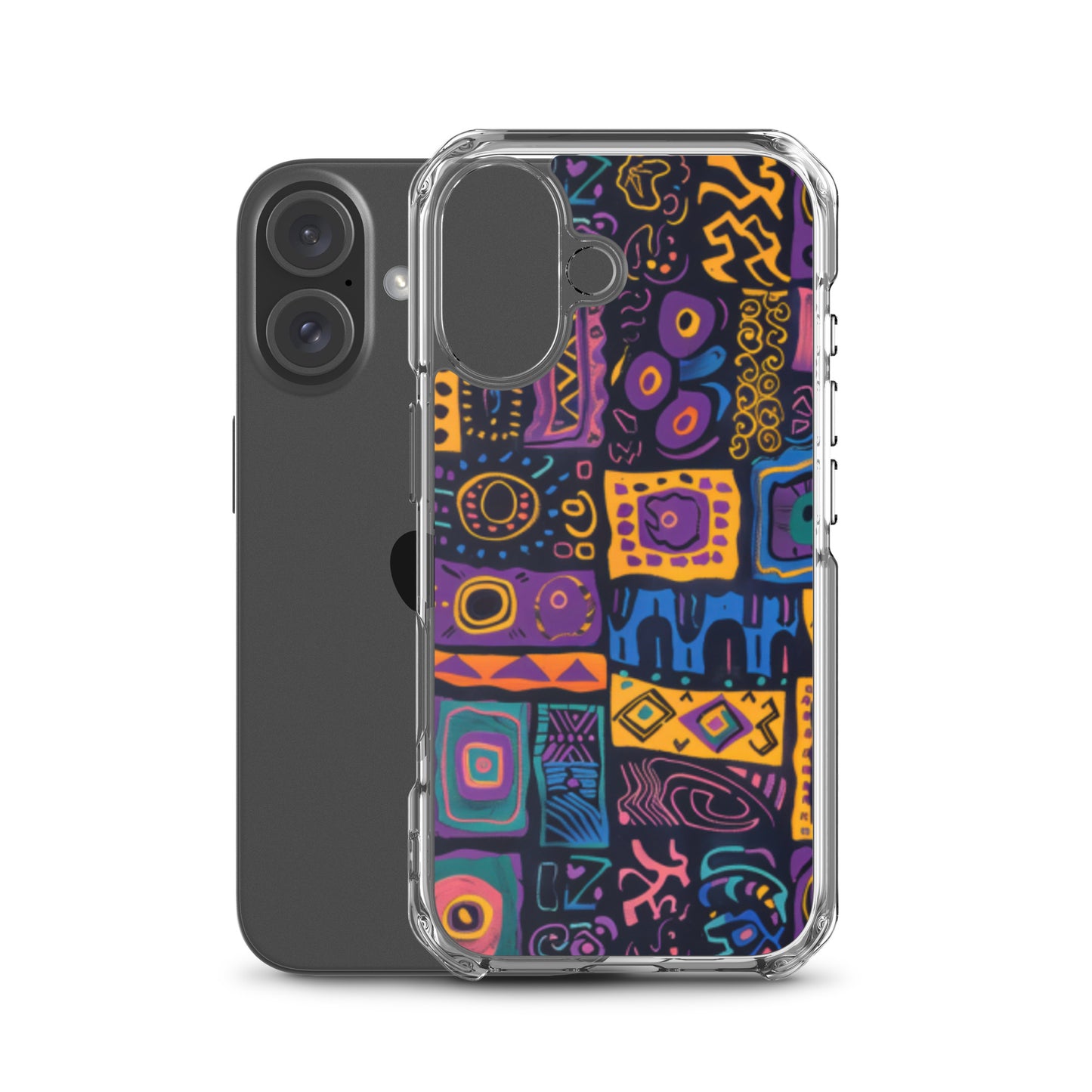 iPhone Case Colorful Yemanja Pattern