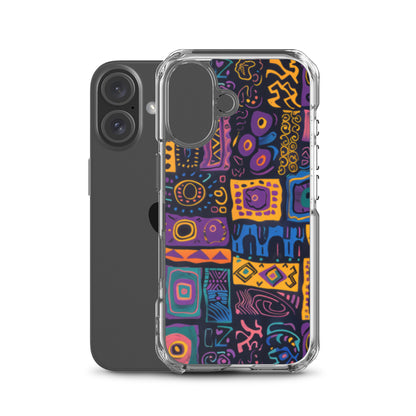 iPhone Case Colorful Yemanja Pattern