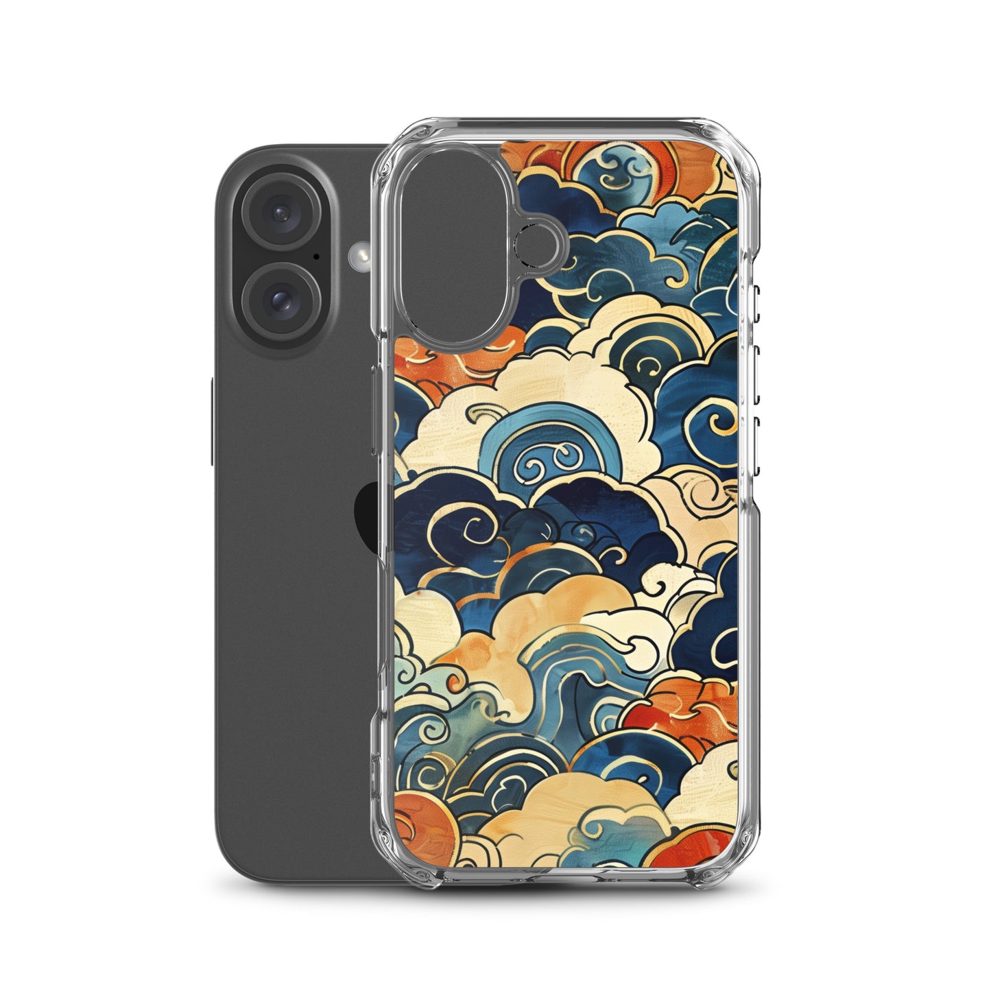 iPhone Case Stylized Clouds