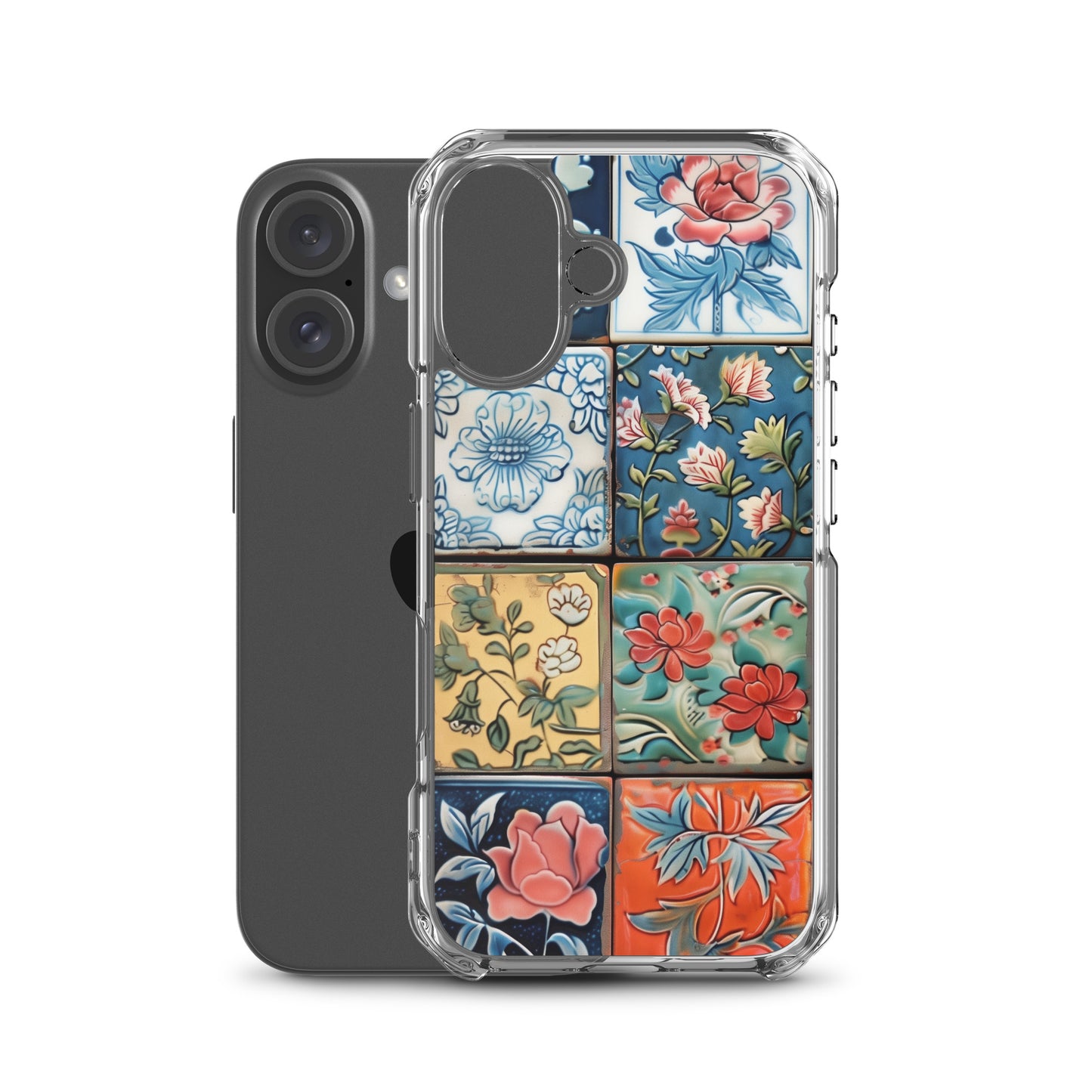 iPhone Case Colorful Majolilca Tiles