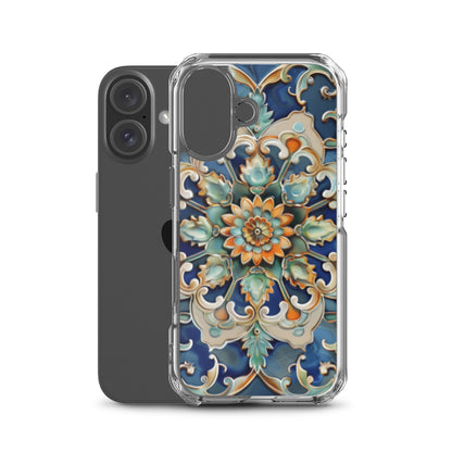 iPhone Case Malaysian Ceramic Tile Pattern