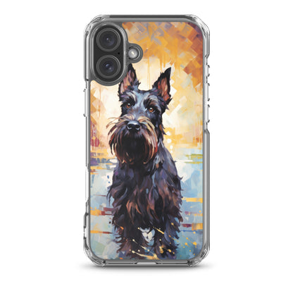iPhone Case Painted Scottish Terrier
