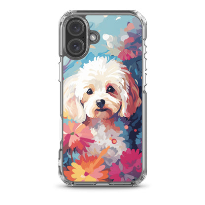 iPhone Case Painted Bichon Frise