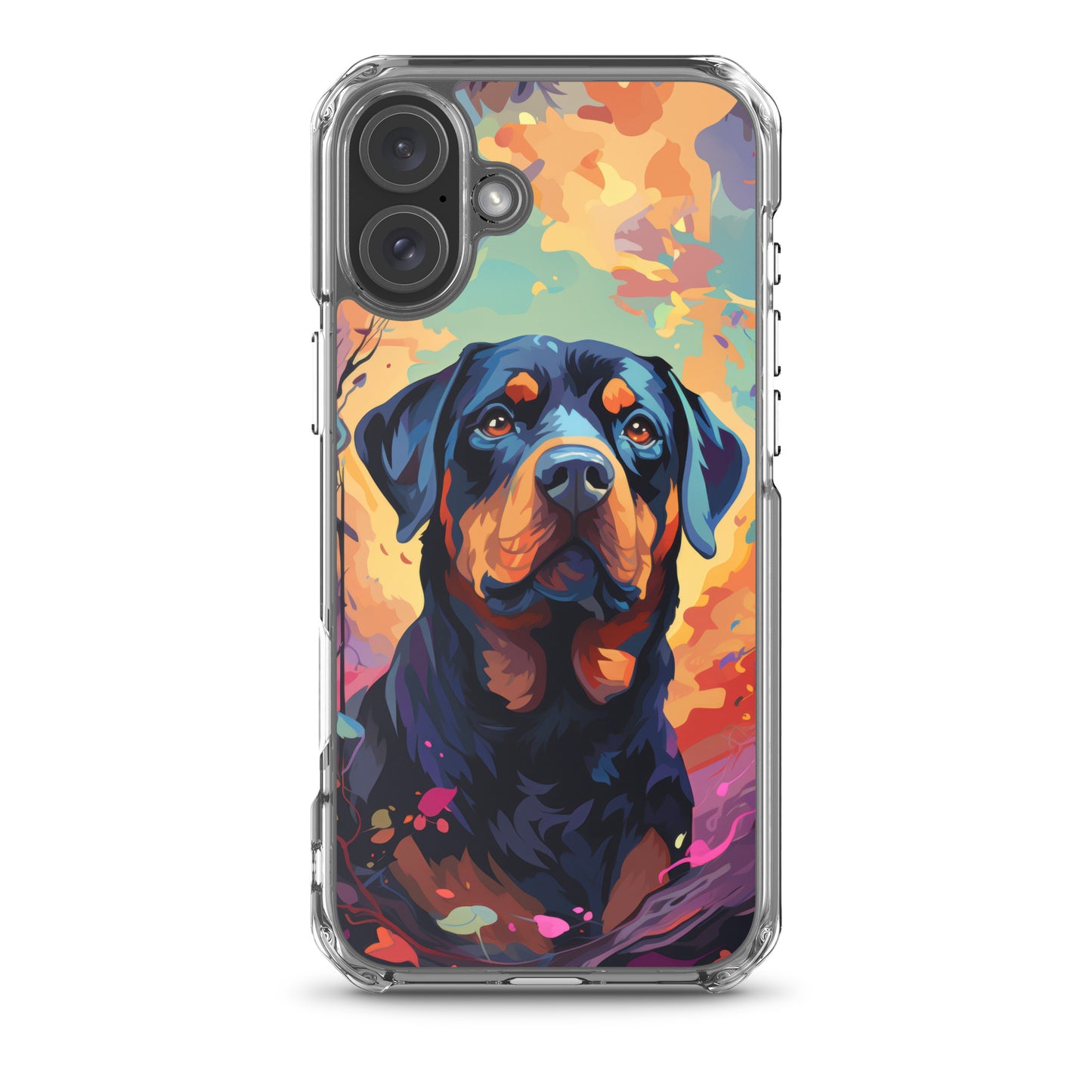 iPhone Case Painted Rottweiler