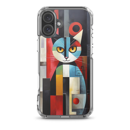 Bauhaus Kitty Cat iPhone Case