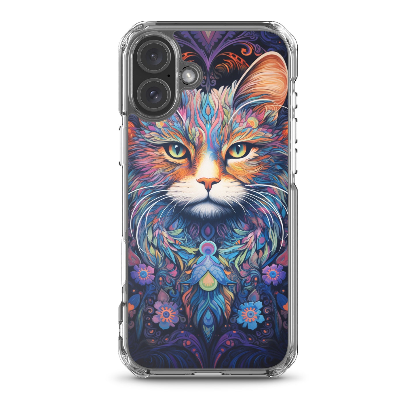 Psychedelic Cat #2 iPhone Case