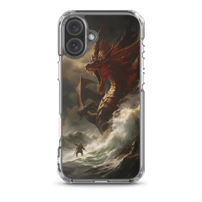 Dragon Battle iPhone Case