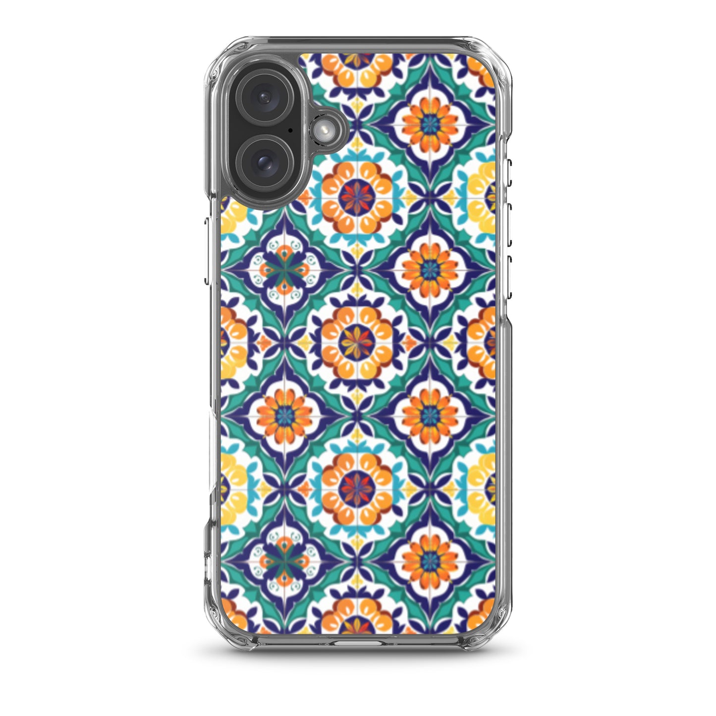 iPhone Case Talavera Tiles Green and Blue