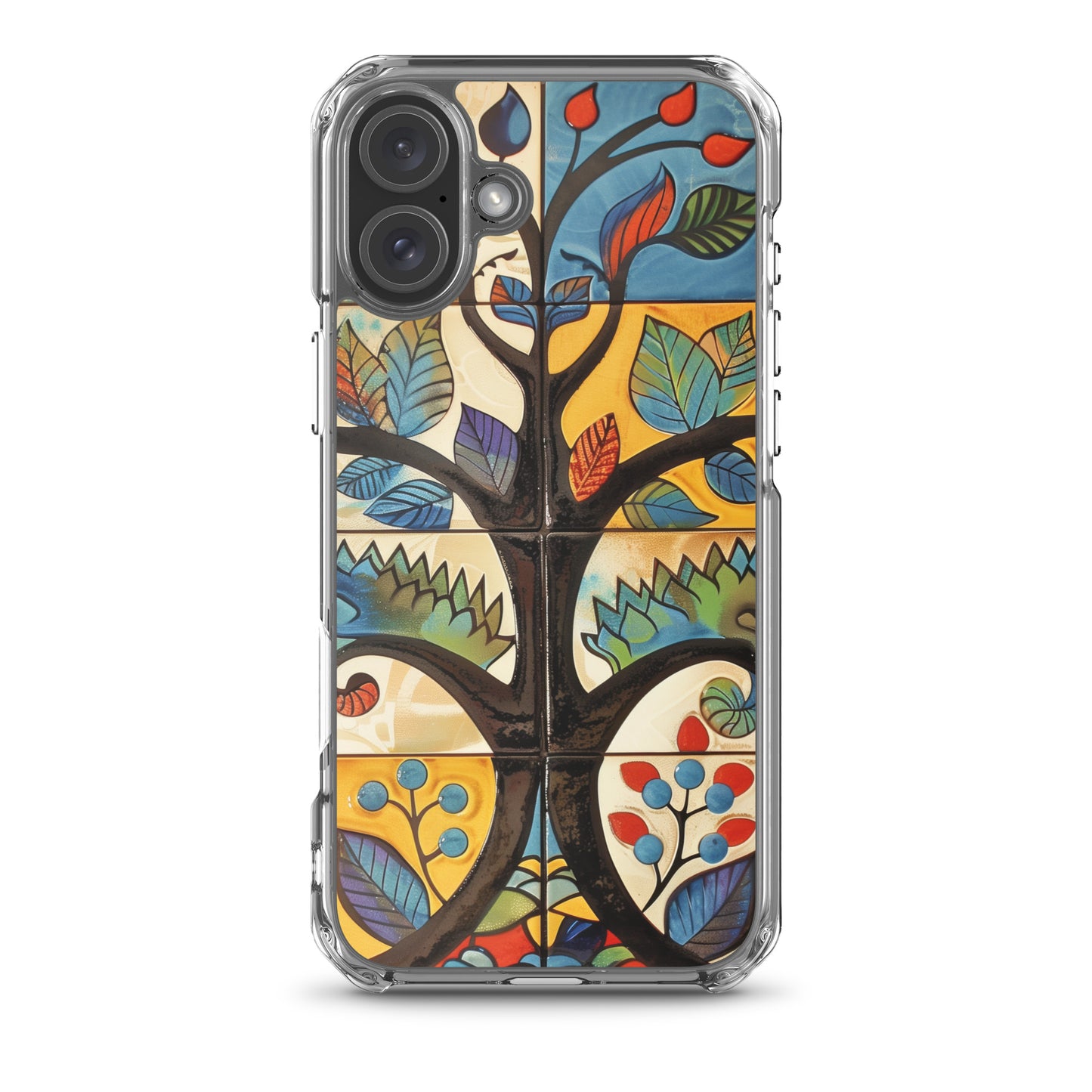 iPhone Case Colorful Tile Tree