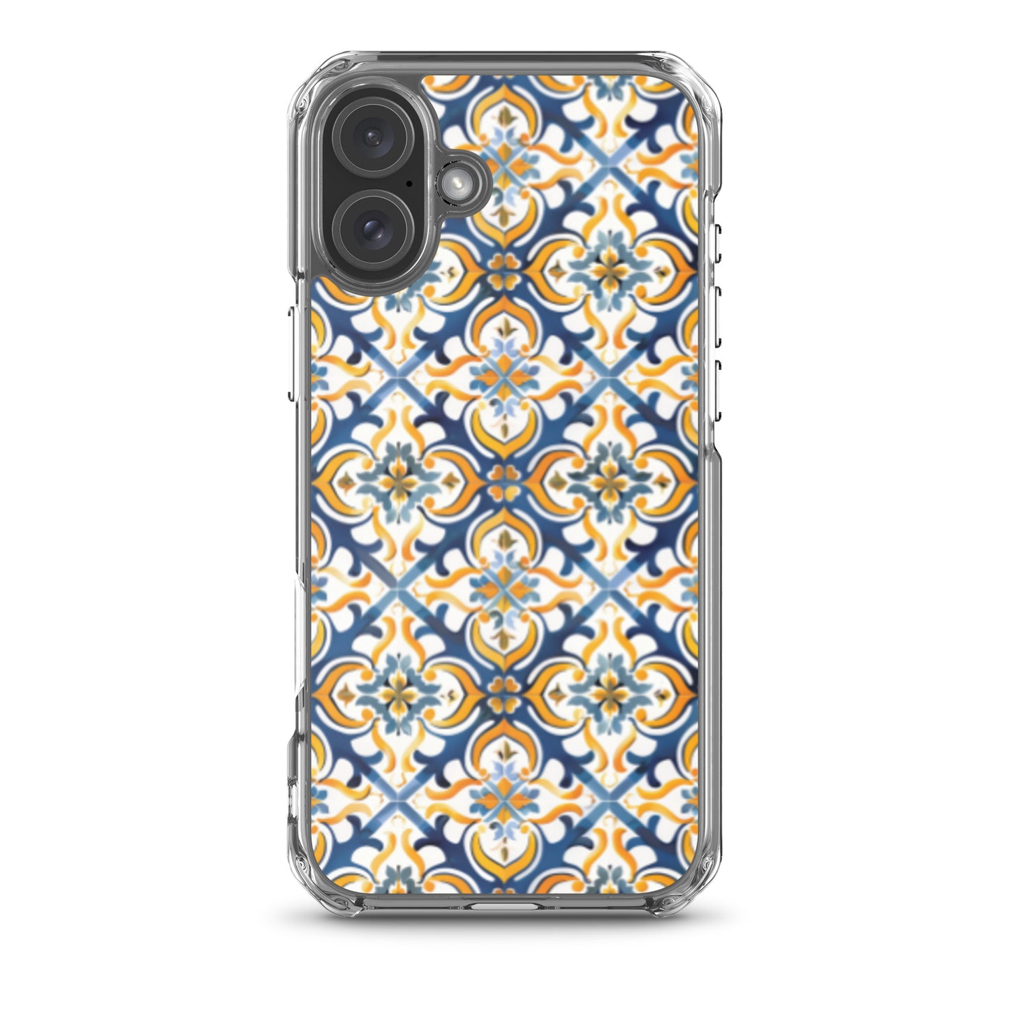 iPhone Case Colorful Spanish Tile Pattern
