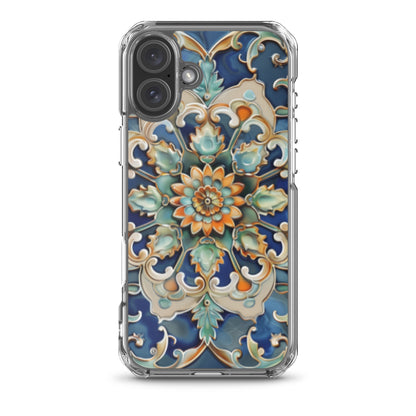 iPhone Case Malaysian Ceramic Tile Pattern